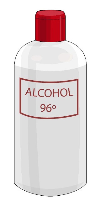 Se vende alcohol por litro y cilindro al por mayor
