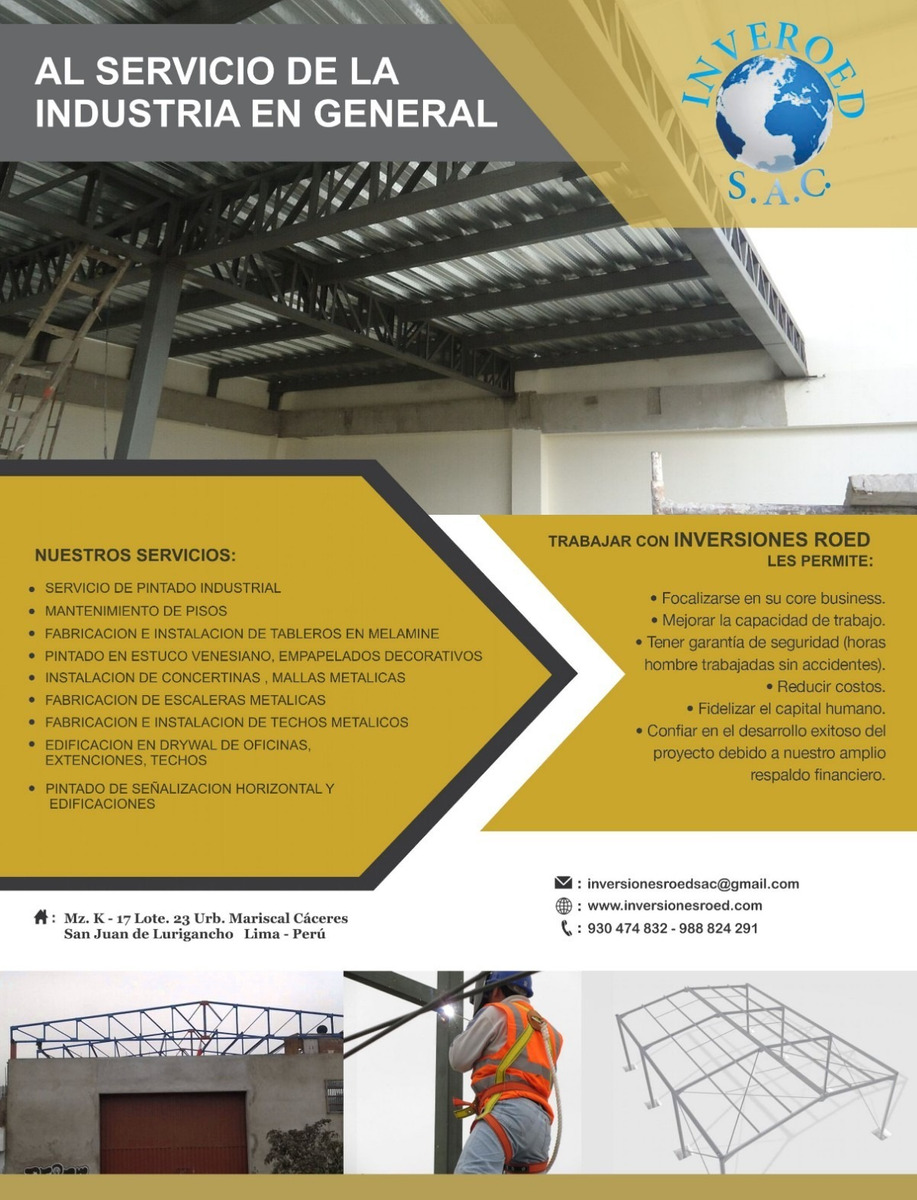 Servicio de mantenimiento industrial