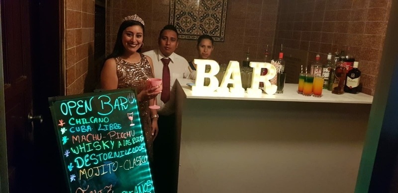 Servicio de open bar barma