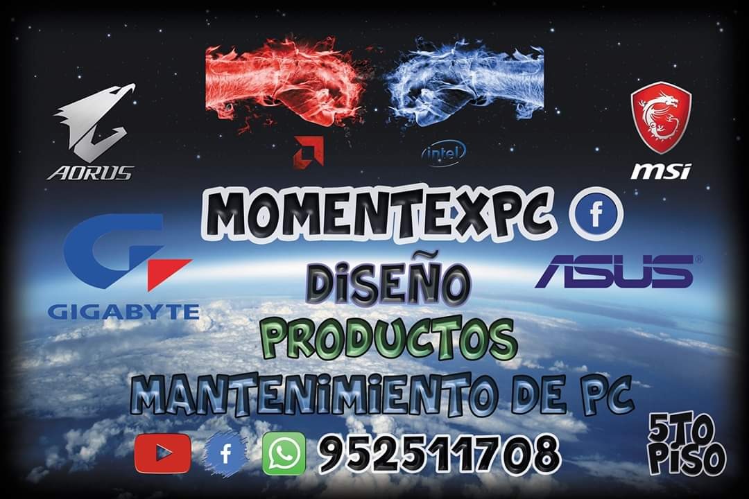 Servicio técnico de computadoras laptops (momentexpc)