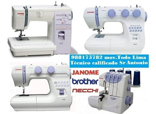 Servicio técnico de máquinas de coser