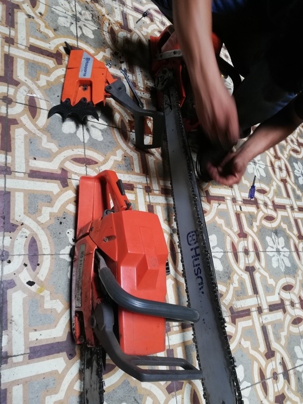 Servicio técnico de moto sierras