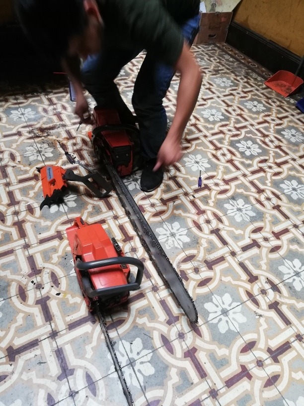 Servicio técnico de moto sierras