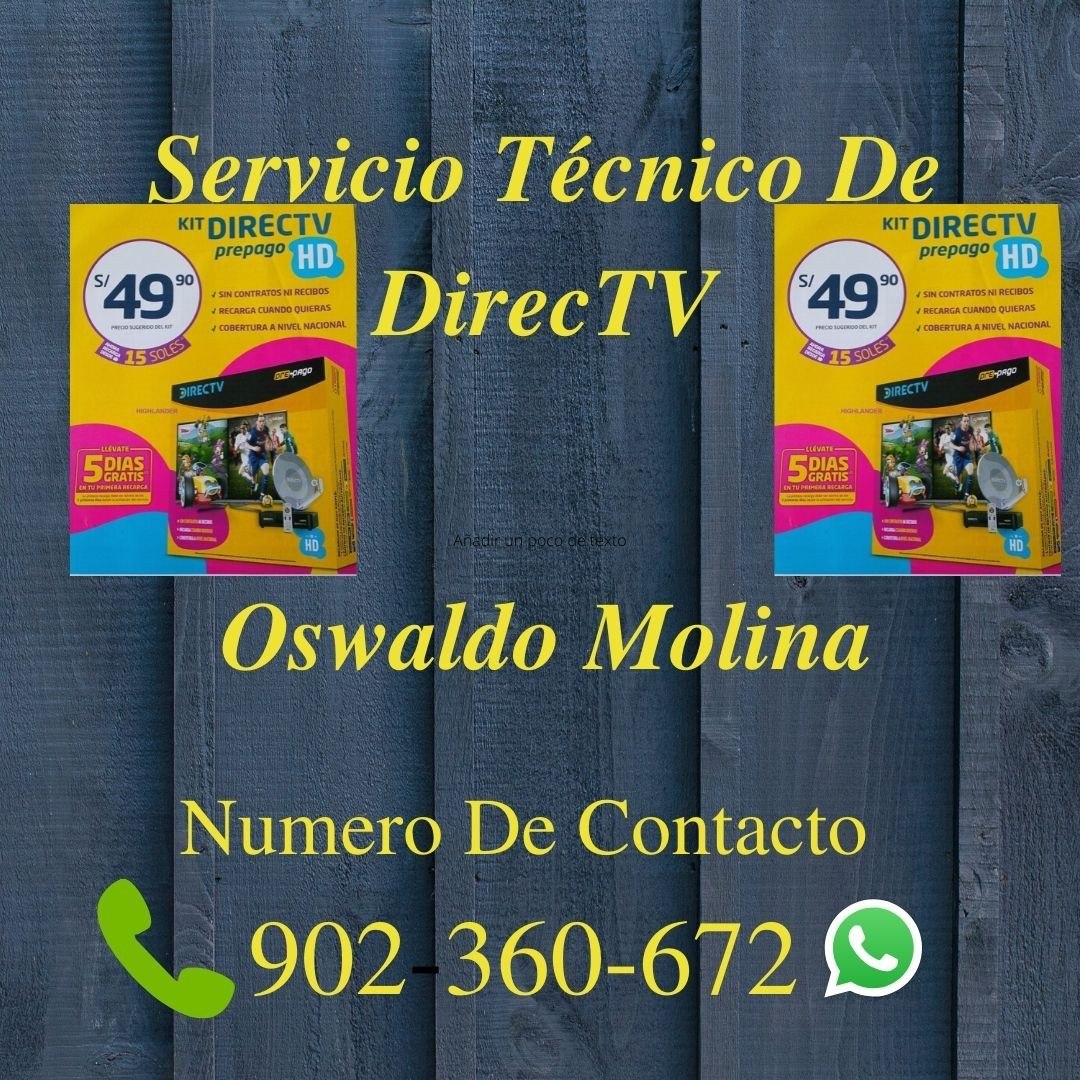 Servicio técnico directv kit prepago (902 360 672)