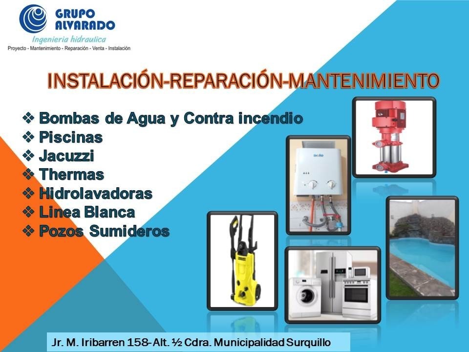Servicio tecnico termas, hidrolavadoras, bombas y mas
