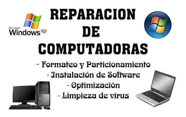 Servicios de mantenimiento, reparación y ventas de computado