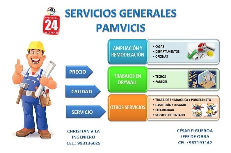 Servicios generales pamvicis