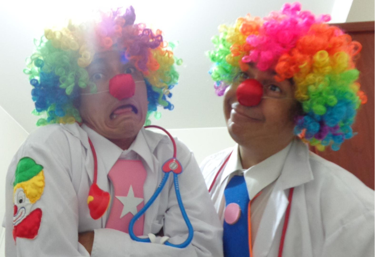 Show animacion payaso baby shower, doctor claun embarazada