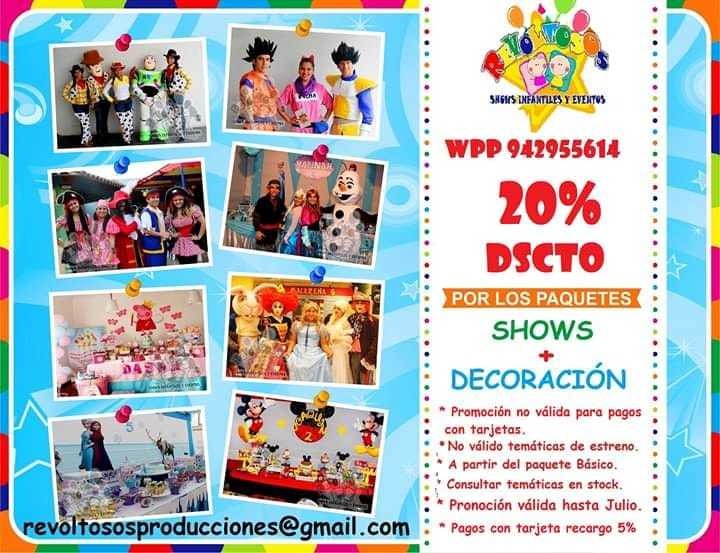 Show infantil a1, activaciones, gymkanas, burbujas