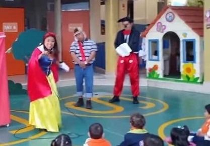 Show títeres payaso mago princesa masha oso paw patrol minie