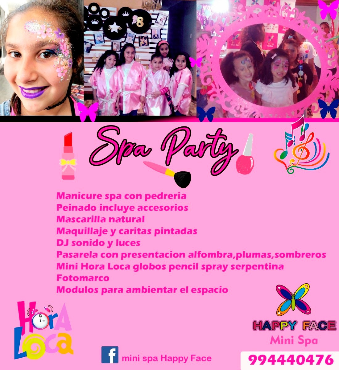 Spa party para niñas