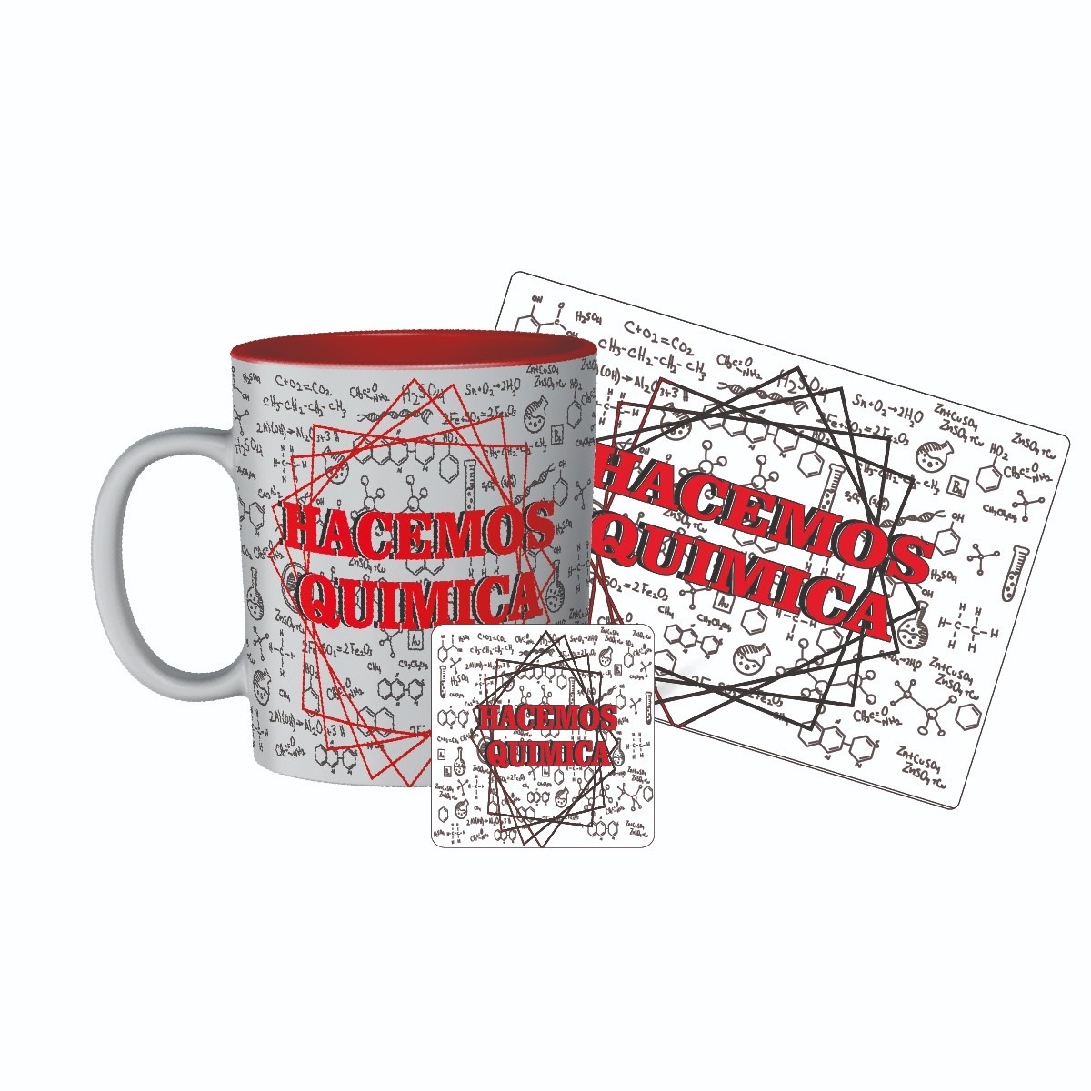 Taza+posavaso y mousepad sublimación y personalización
