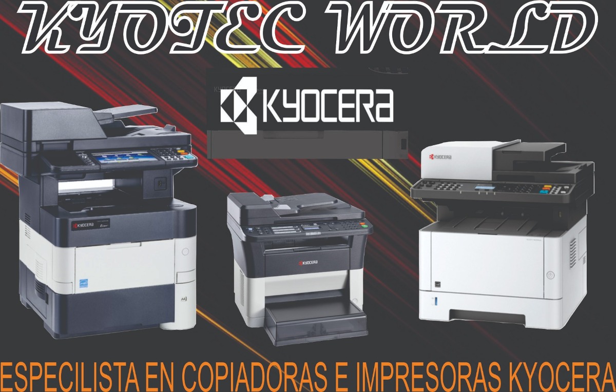 Técnico especialista en multifuncionales impresoras kyocera