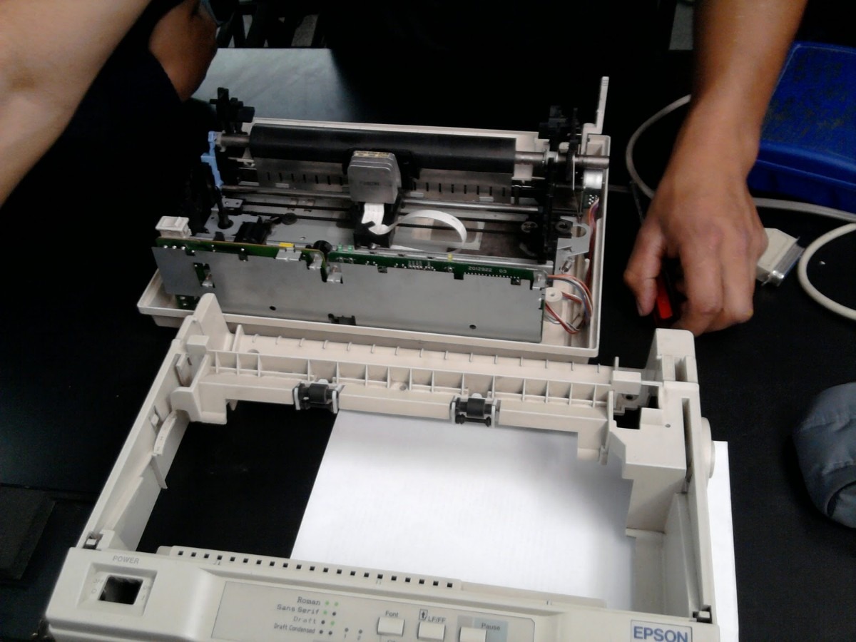 Tecnicos impresoras matriciales laser ticketeras plotters hp