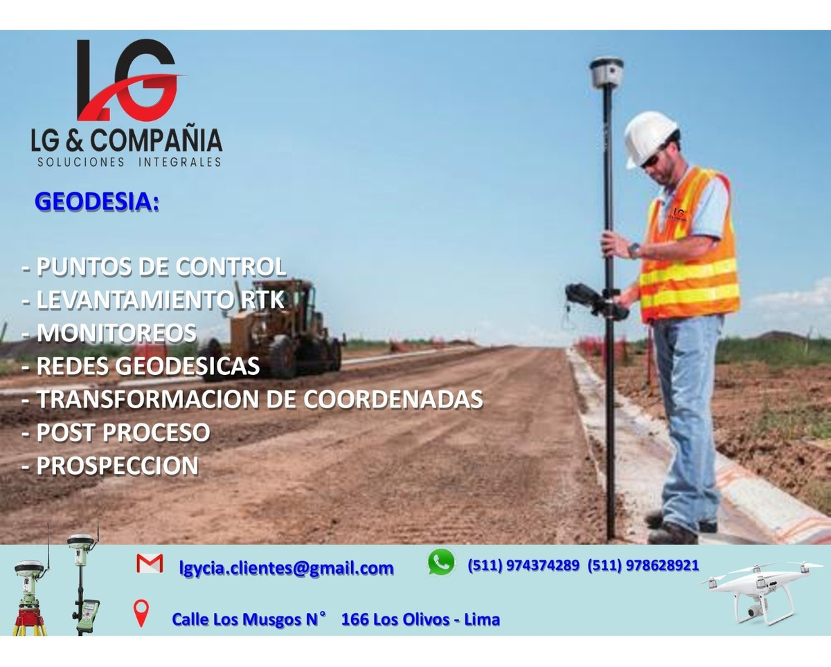 Topografía, servicio de topografía geodesia y fotogrametría