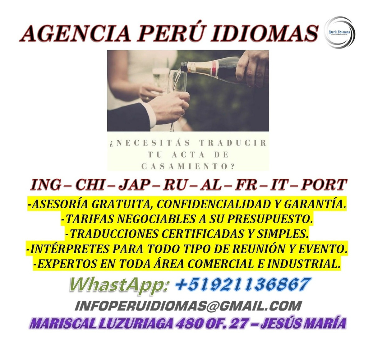 Traducciones certificadas y simples a su presupuesto