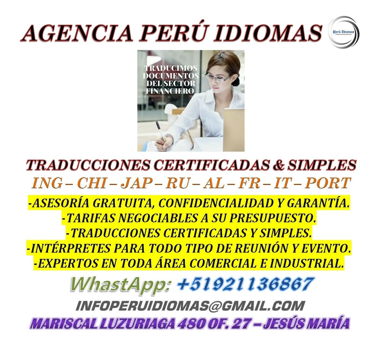 Traducciones certificadas y simples a su presupuesto