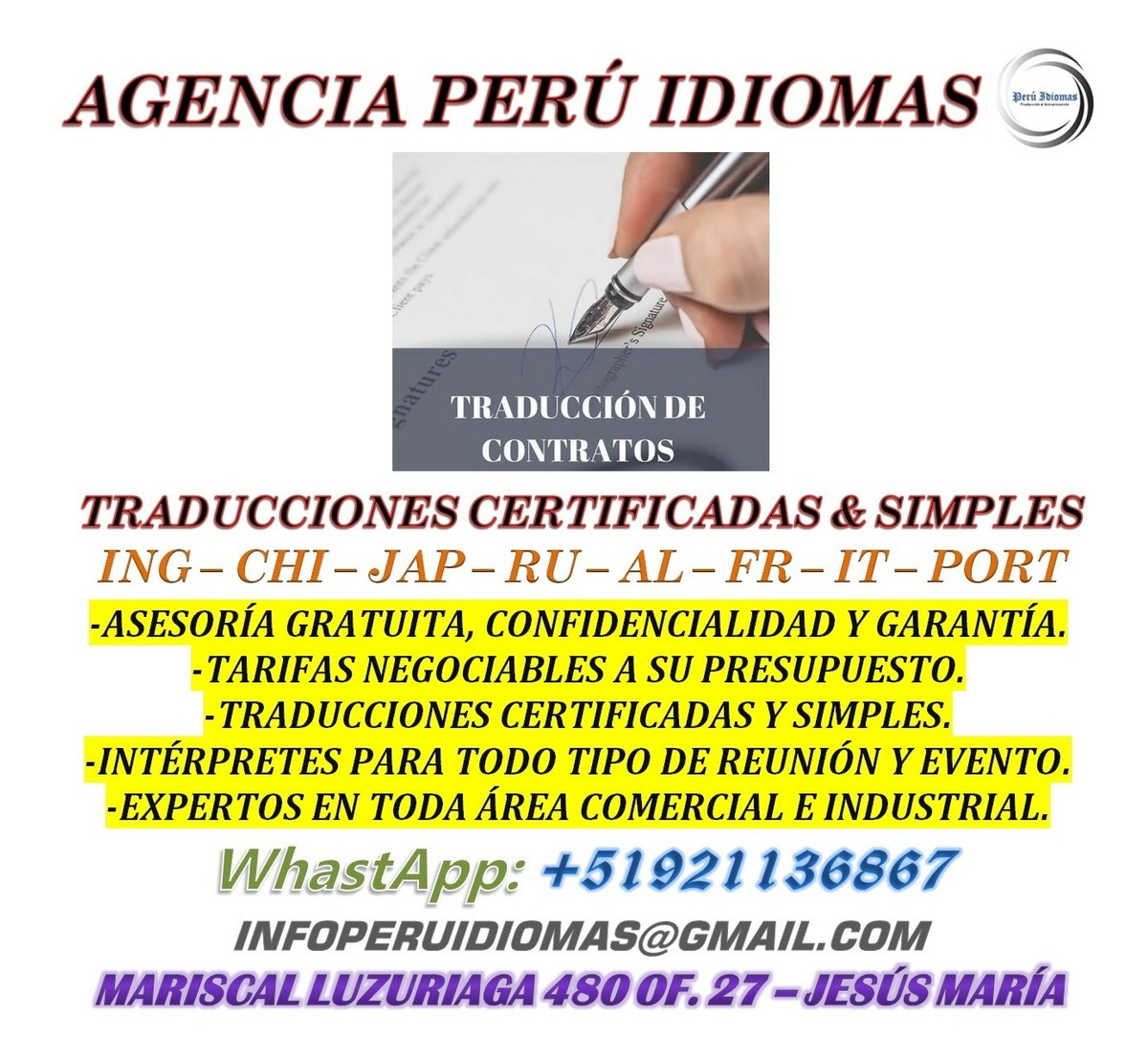 Traducciones certificadas y simples a su presupuesto