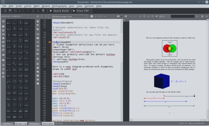 Transcripción en latex, científicos y otros. tesis, etc