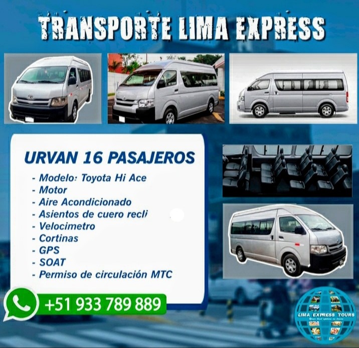 Transporte turistico a nivel nacional