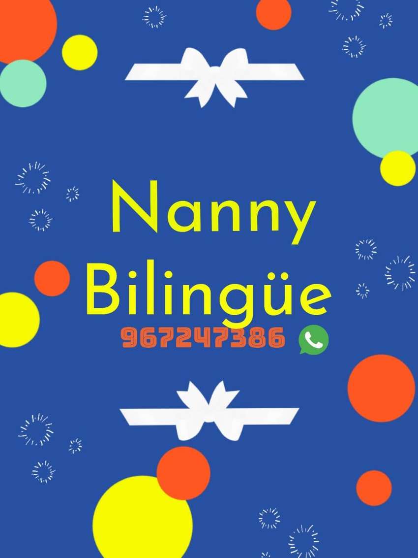 Babysitter // niñera con idioma inglés