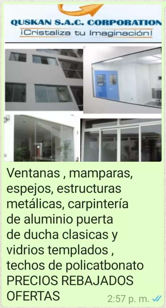 Vidrieria y aluminio
