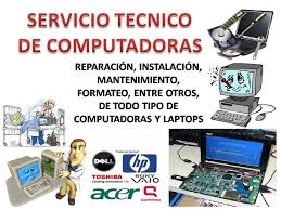 REPARACIóN DE COMPUTADORAS LAPTOPS A DOMICILIO