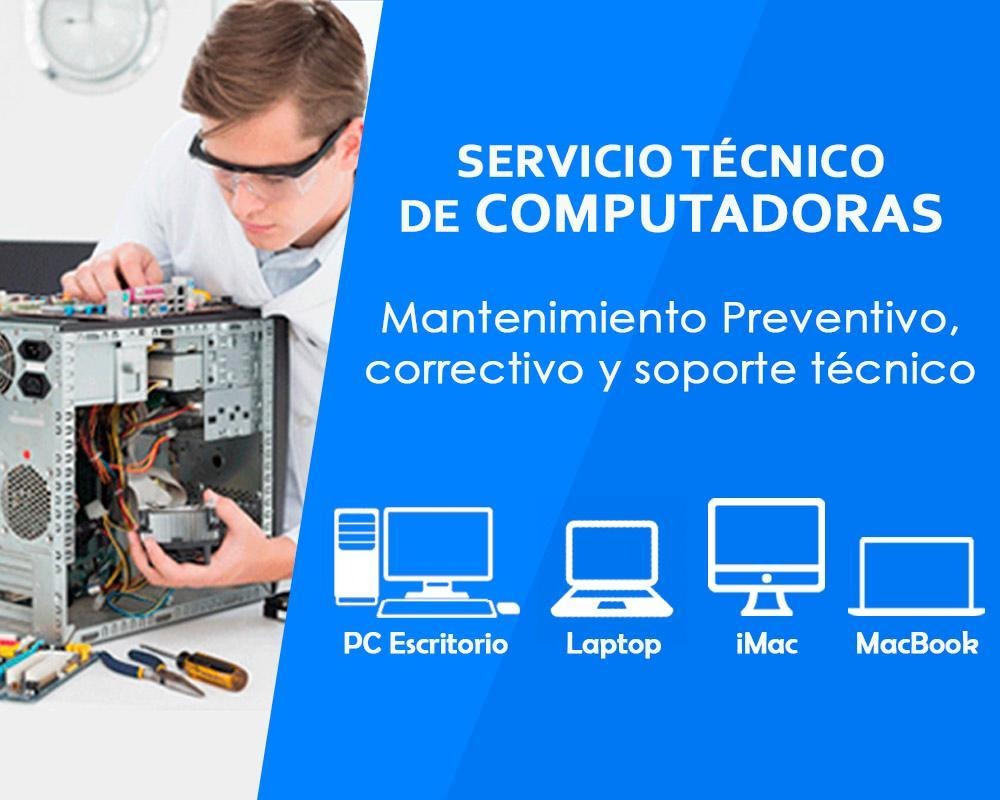 REPARACIóN DE COMPUTADORAS LAPTOPS A DOMICILIO