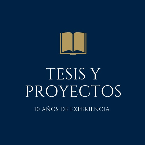 TESIS DE DOCTORADO, MAESTRÍA, TÍTULO PROFESIONAL Y OTROS