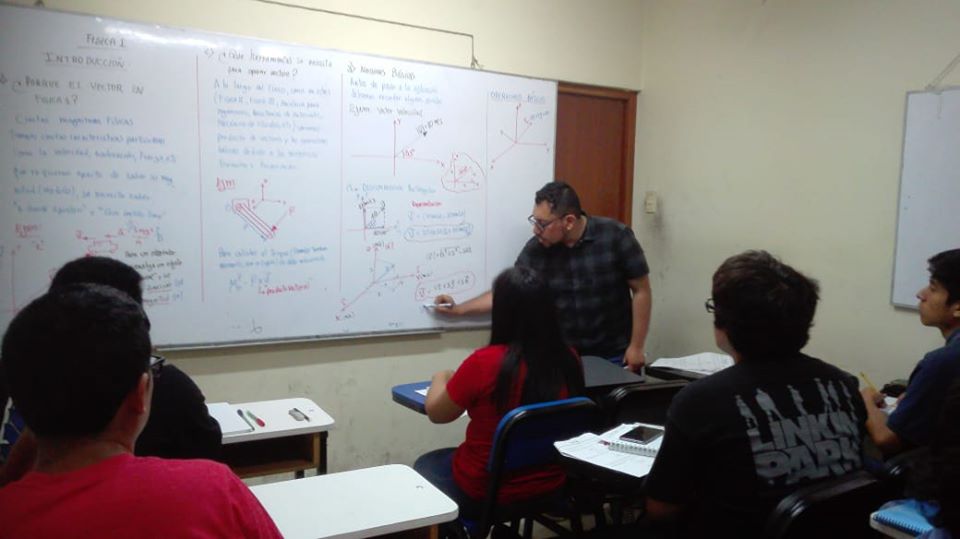 Clases de matemática física química profesor UNI