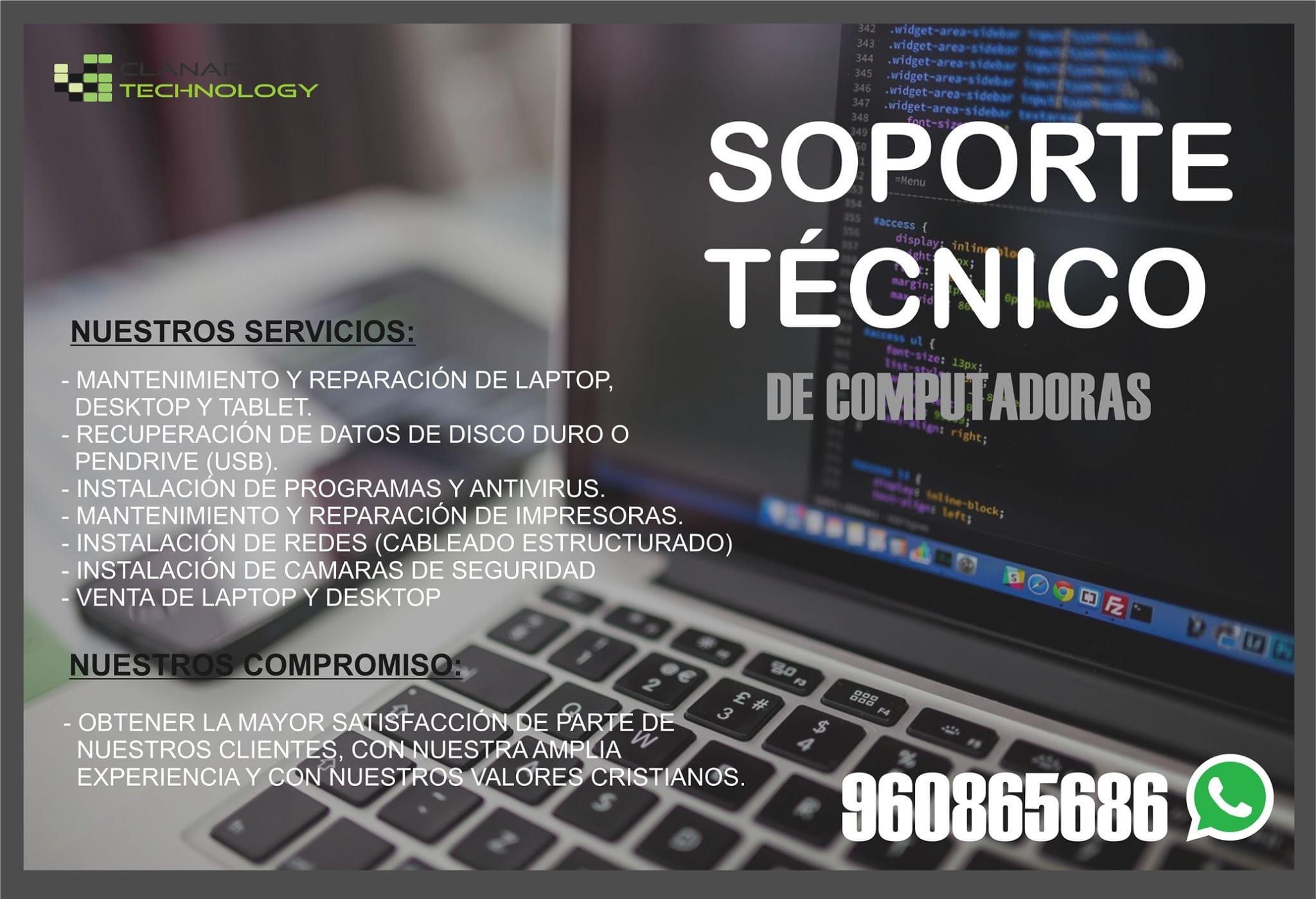Reparación de Computadoras / Soporte técnico