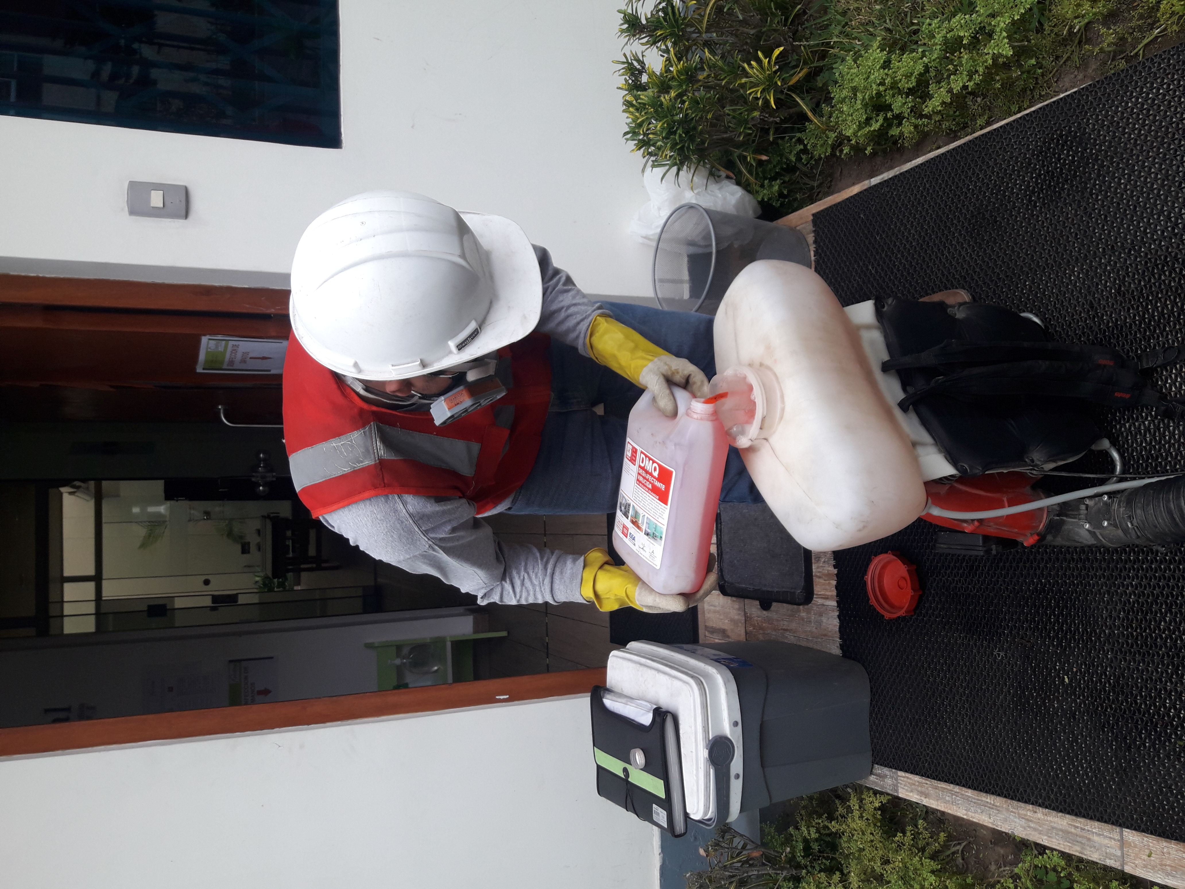 Desinfeccion reinicio de labores saneamiento ambiental