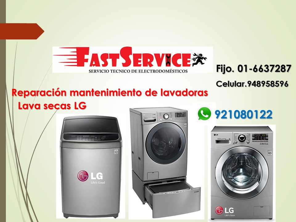 FASTSERVICE servicio técnico profesional LG 921080122