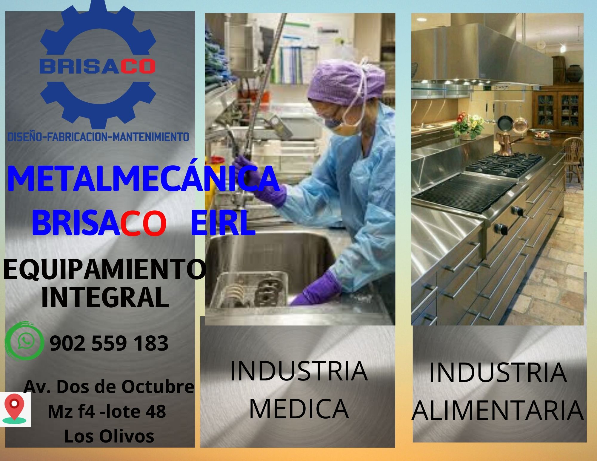 MOBILIARIO Y ESTRUCTURAS EN ACERO INOXIDABLE