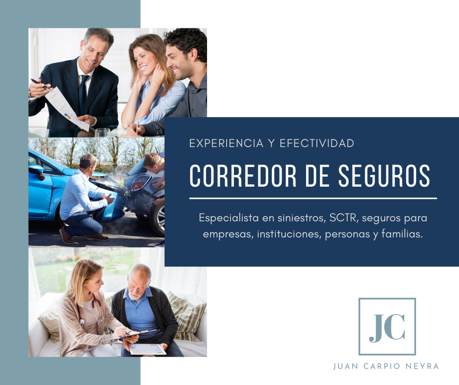 Corredor y asesor de seguros