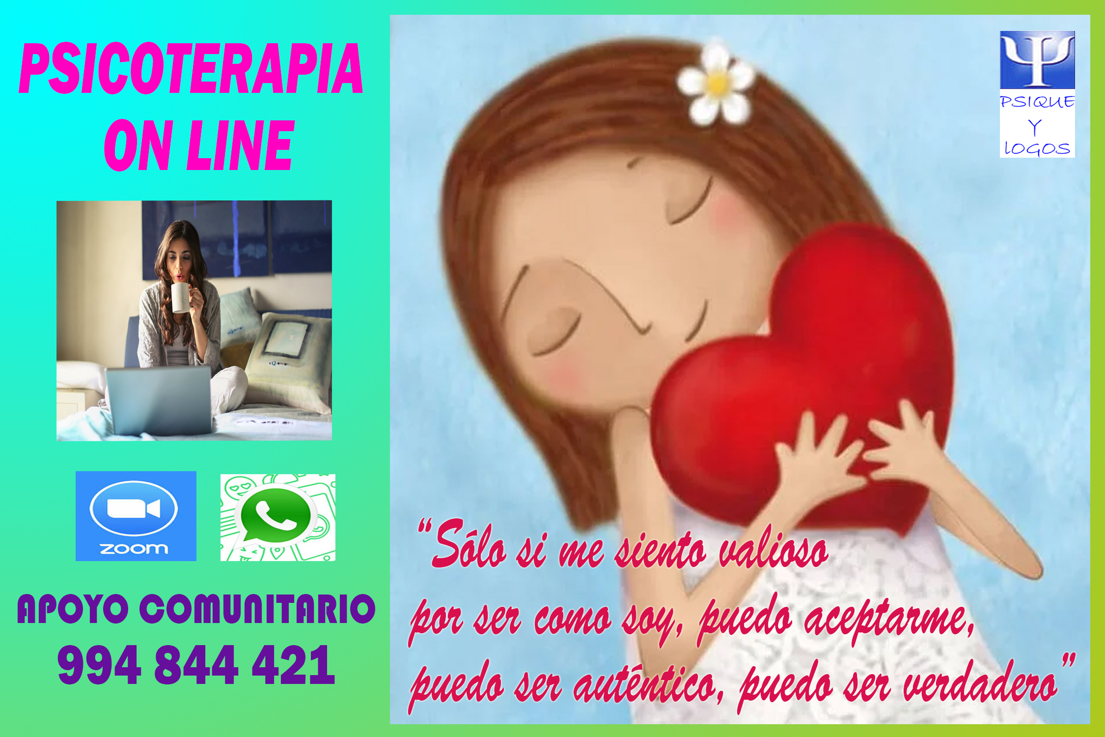 Psicoterapeuta Gestalt acreditada