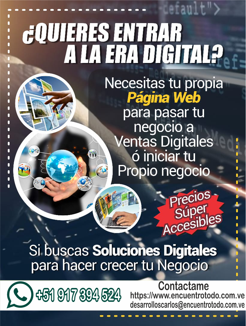 Diseño y desarrollo de páginas web y sistemas