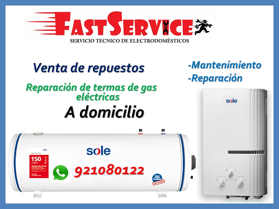@SOLE@ Servicio Técnico de Termas reparación 921080122