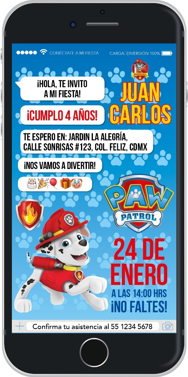 Un gran cumpleaños virtual comienza con una gran invitación