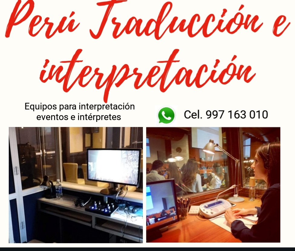 Perú Traducción .Traducción de idiomas para eventos .