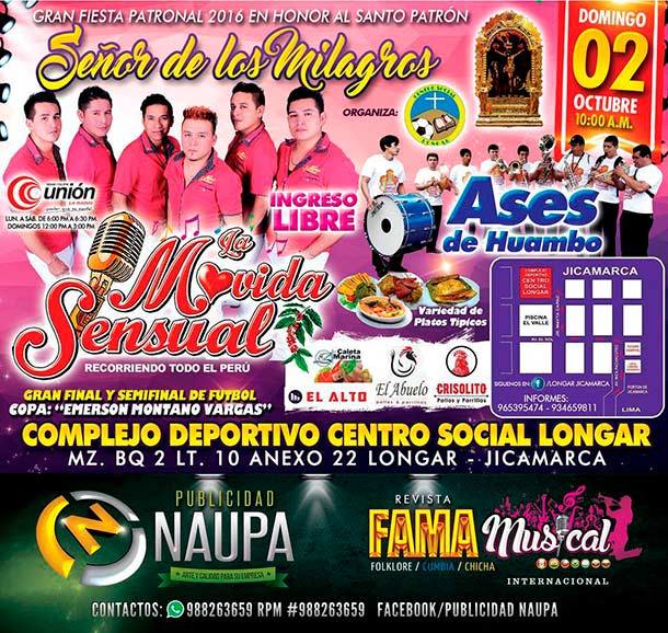 Grabación de publicidad para fiestas patronales