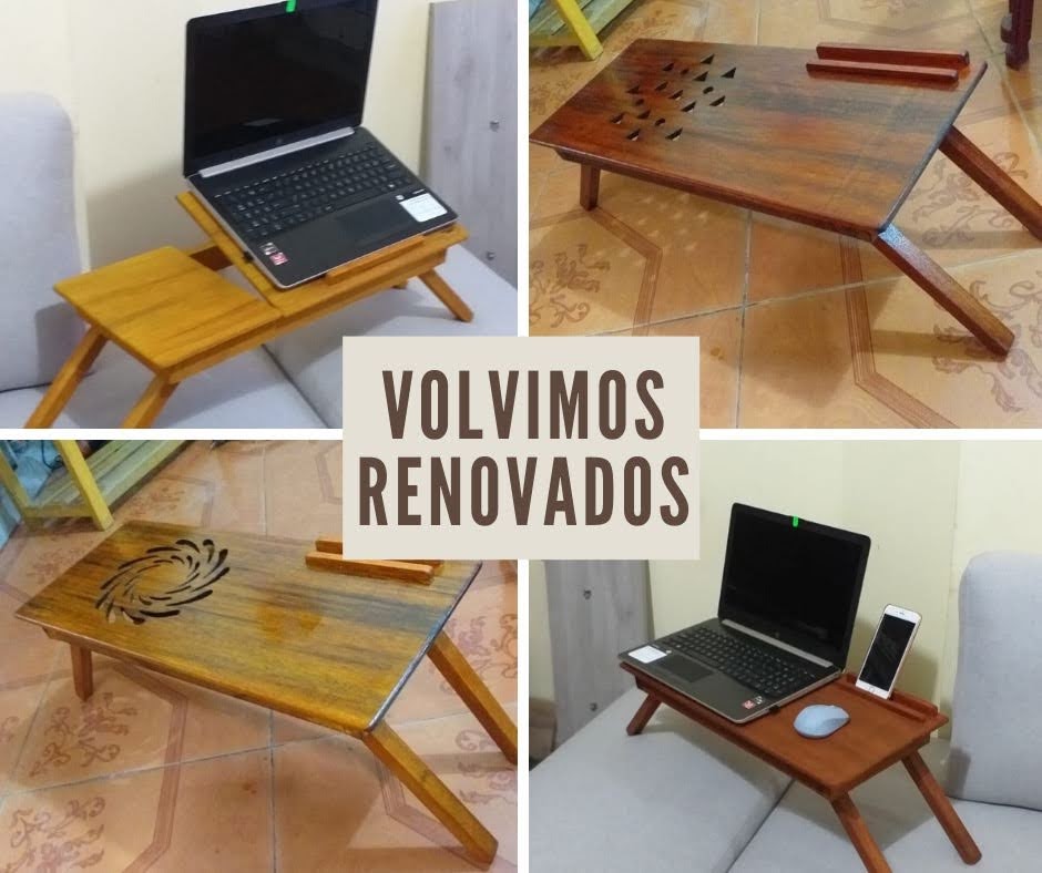 Fabricamos mesita porta laptop