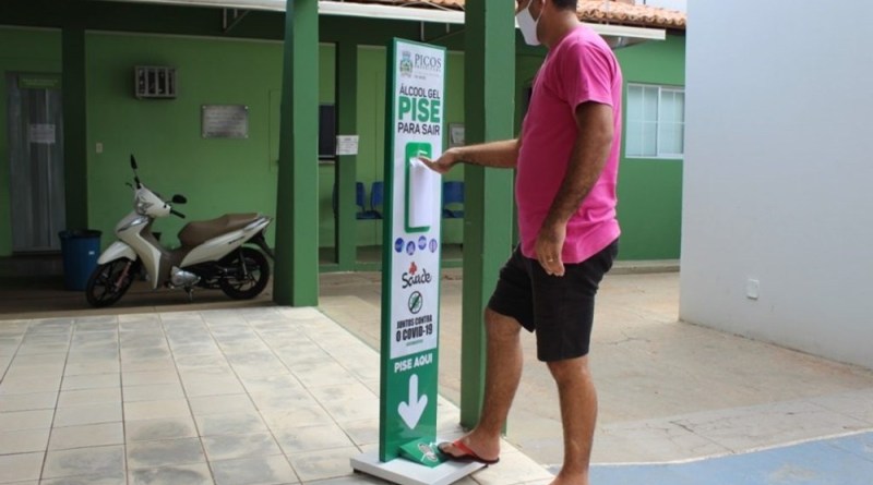 Dispensadores para alcohol en gel