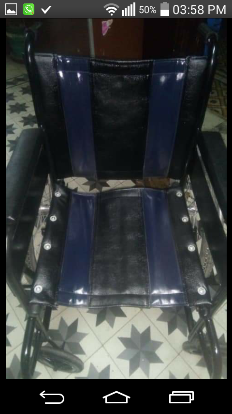 Alquiler de sillas de ruedas seminuevas