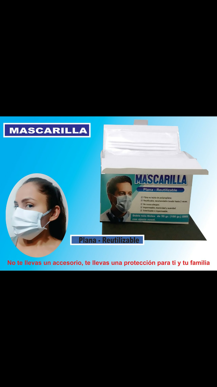 Aqui encontraras la mejor Mascarilla o Tapa Boca de Notex