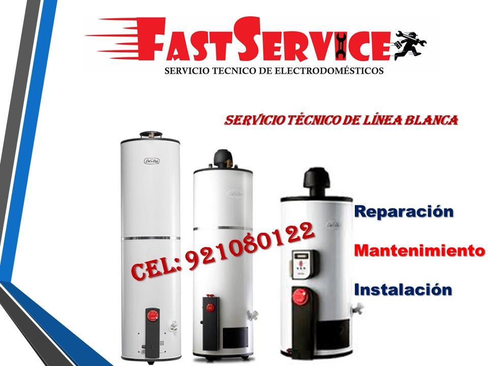 Servicio técnico de termas CALOREX a gas eléctricas