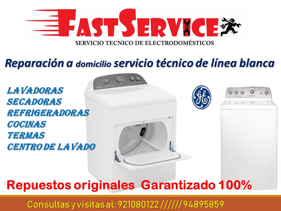 Servicio Técnico FRIGIDAIRE Reparación lavadora lima