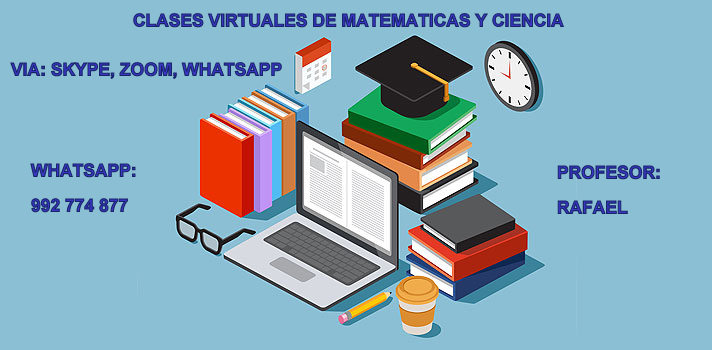 CLASES VIRTUALES DE MATEMÁTICAS Y CIENCIAS