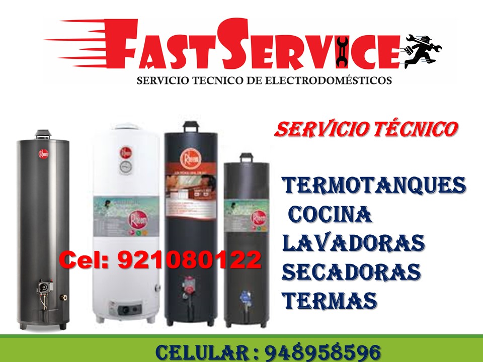 Servicio técnico de termas a gas ACUMAXX a domicilio