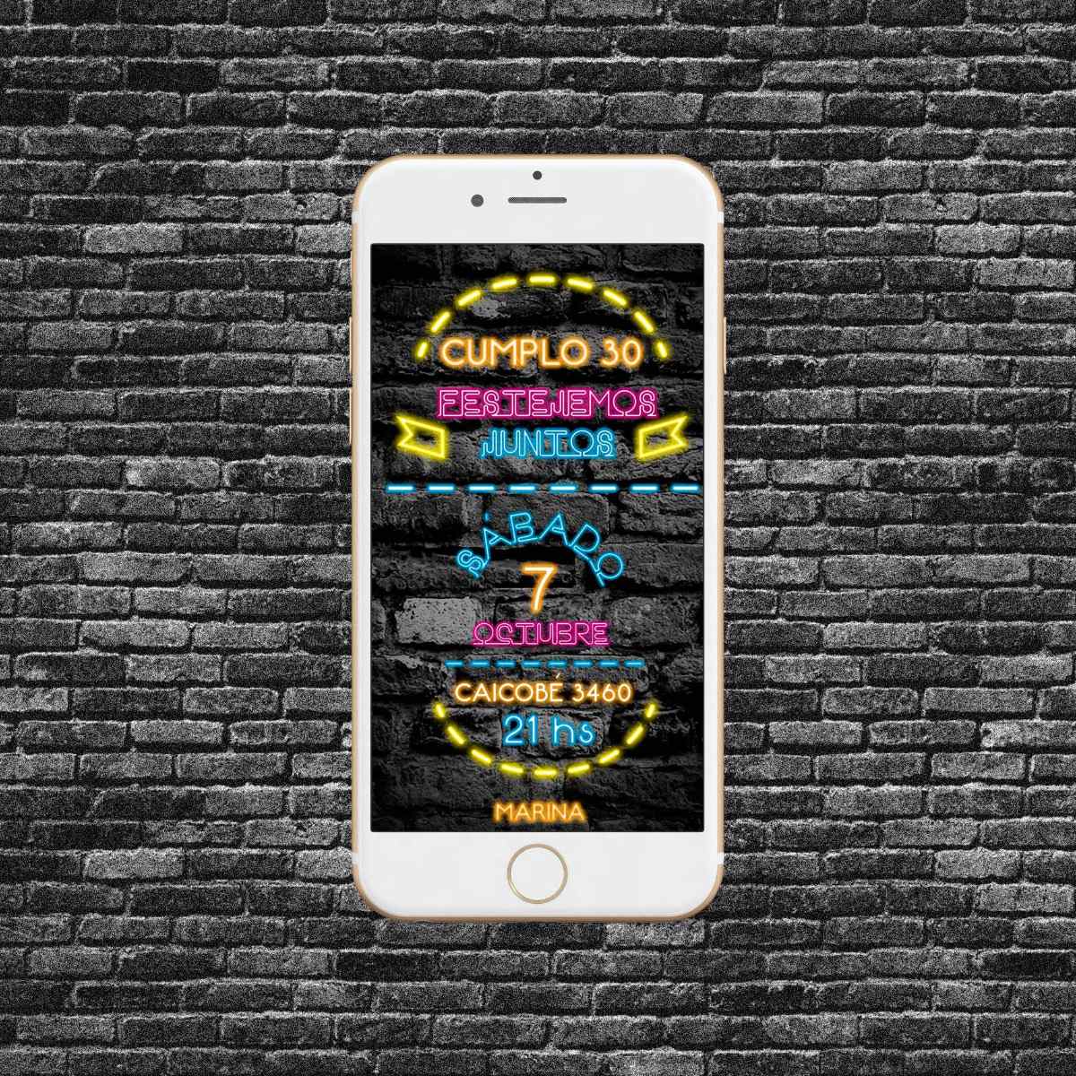Un gran cumpleaños virtual comienza con una gran invitación